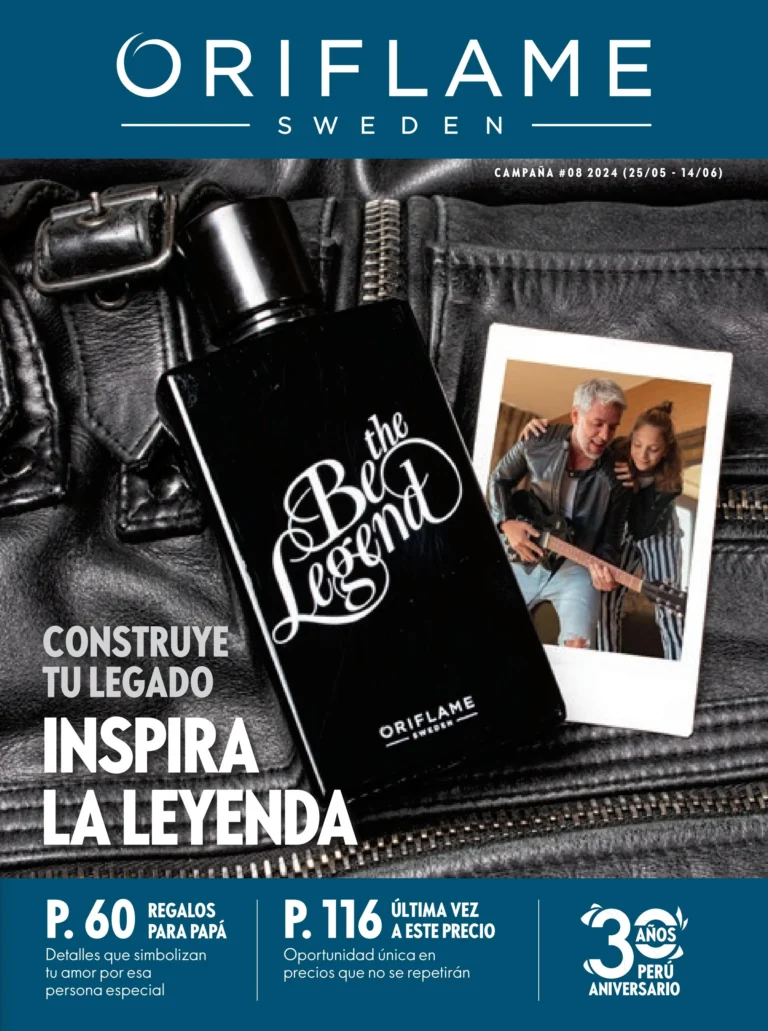 Catálogo Oriflame campaña 8 2024 Perú