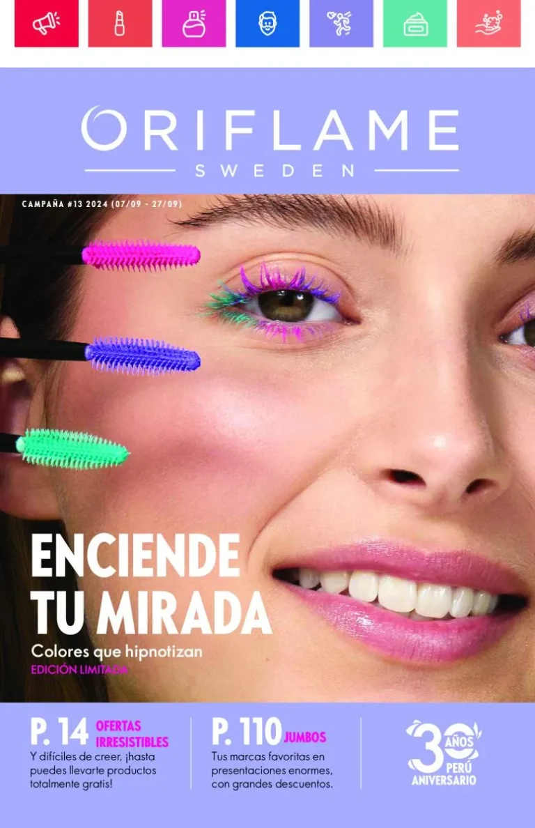 Catálogo Oriflame campaña 13 2024 Perú