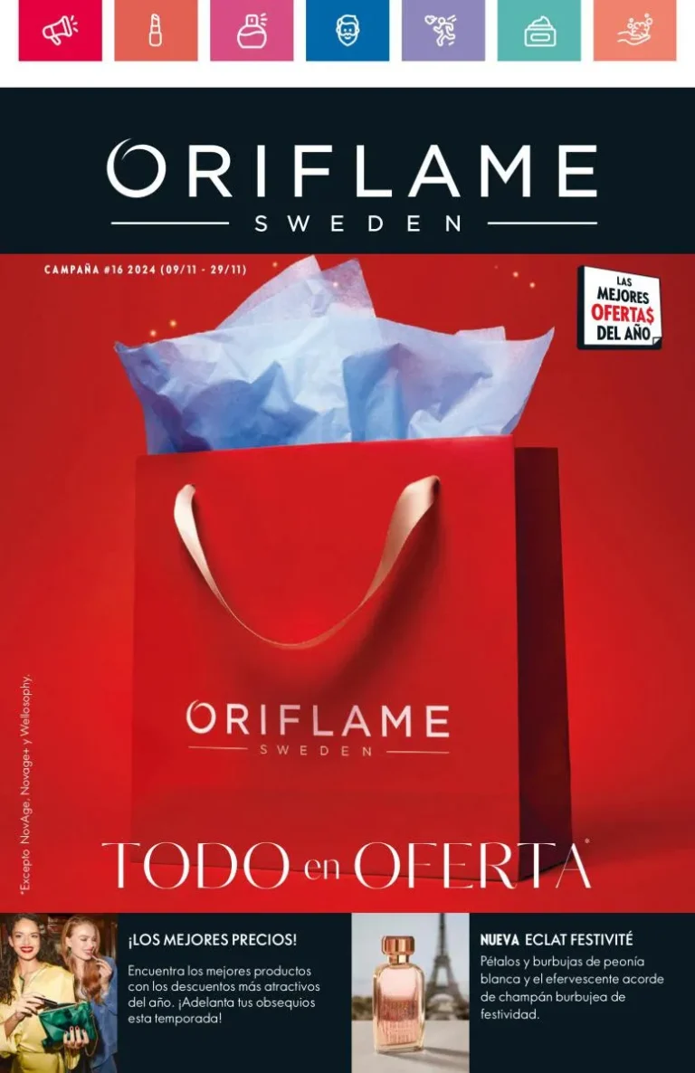 Catálogo Oriflame campaña 16 2024 Perú