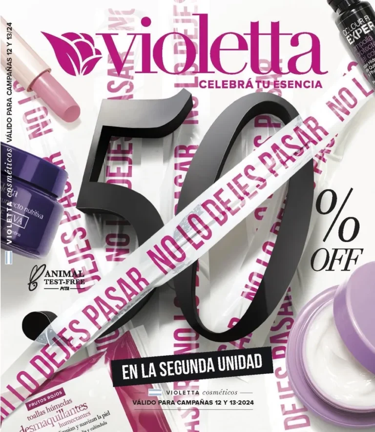 Catálogo Violetta campaña 12 2024 Argentina