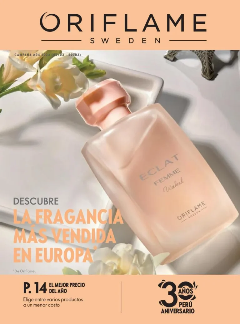 Catálogo Oriflame 4 2024