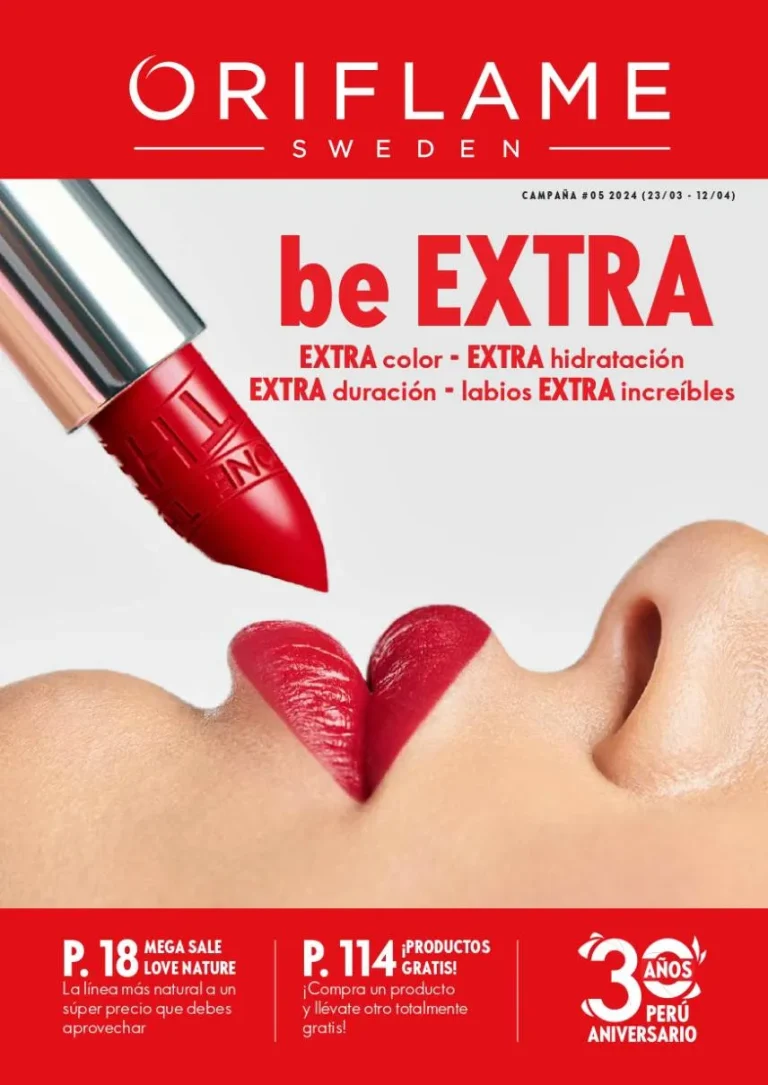 Catálogo Oriflame campaña 5 2024 Perú -