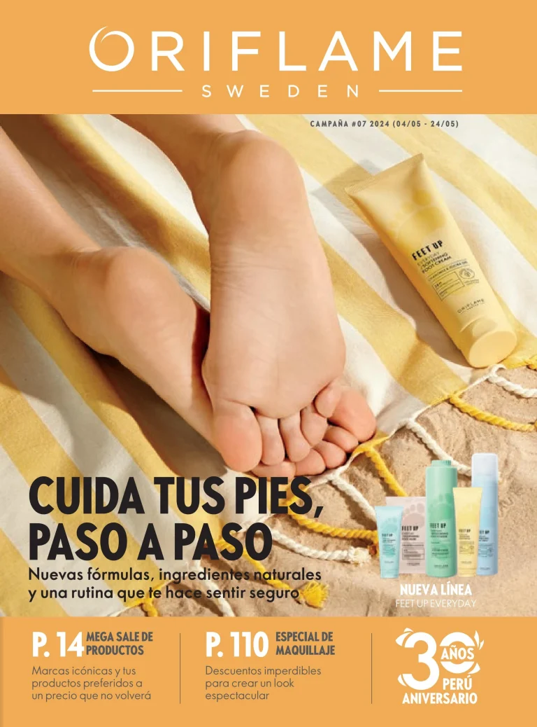 Oriflame campaña 7 2024 Perú