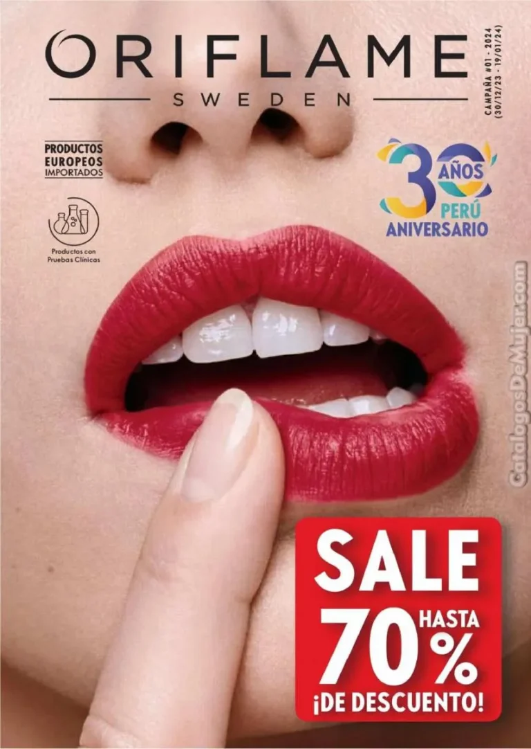 Oriflame campaña 1 2024 Perú