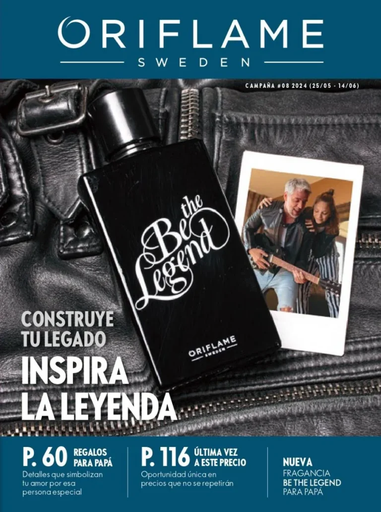 Catálogo Oriflame campaña 8 2024 Chile