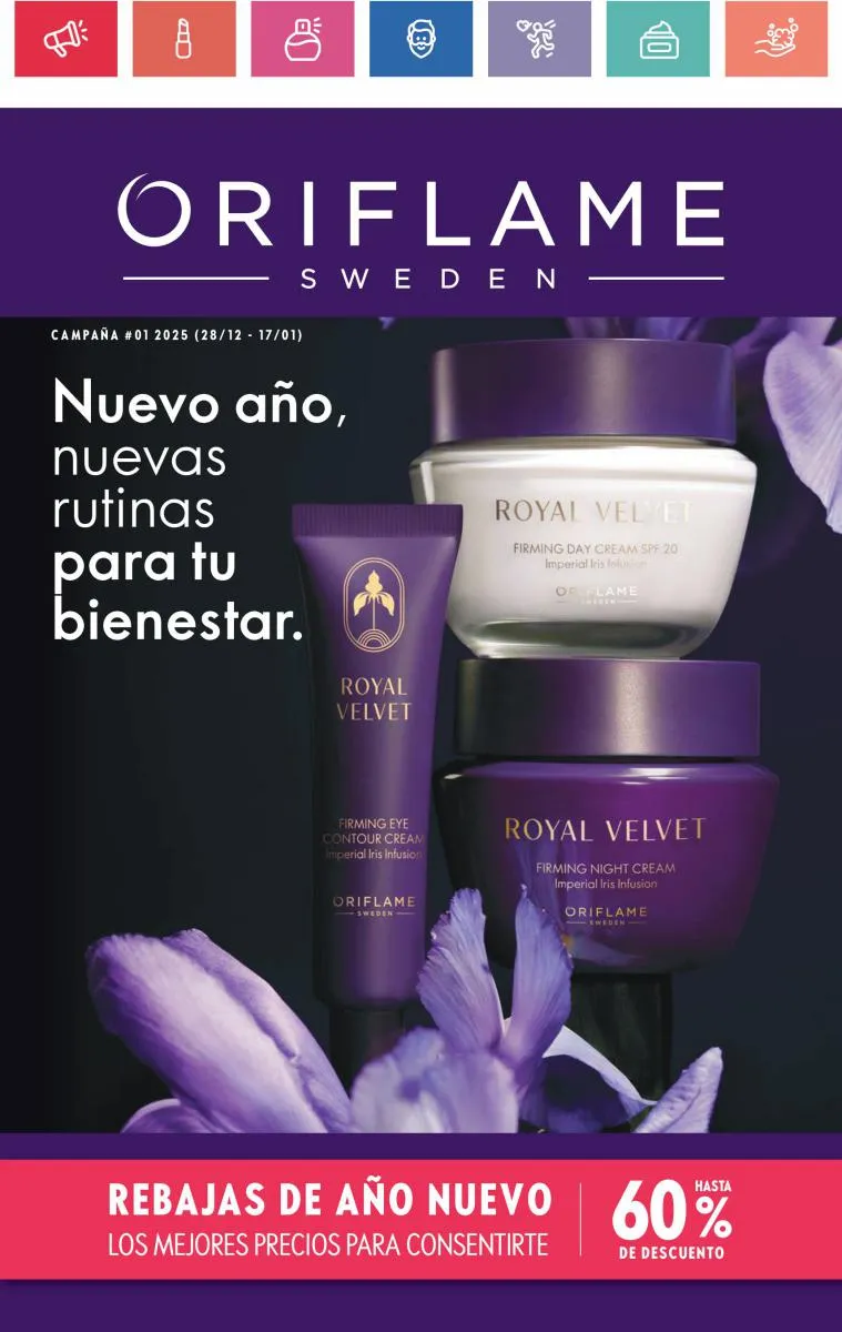 Catálogo Oriflame campaña 1 2025 Chile