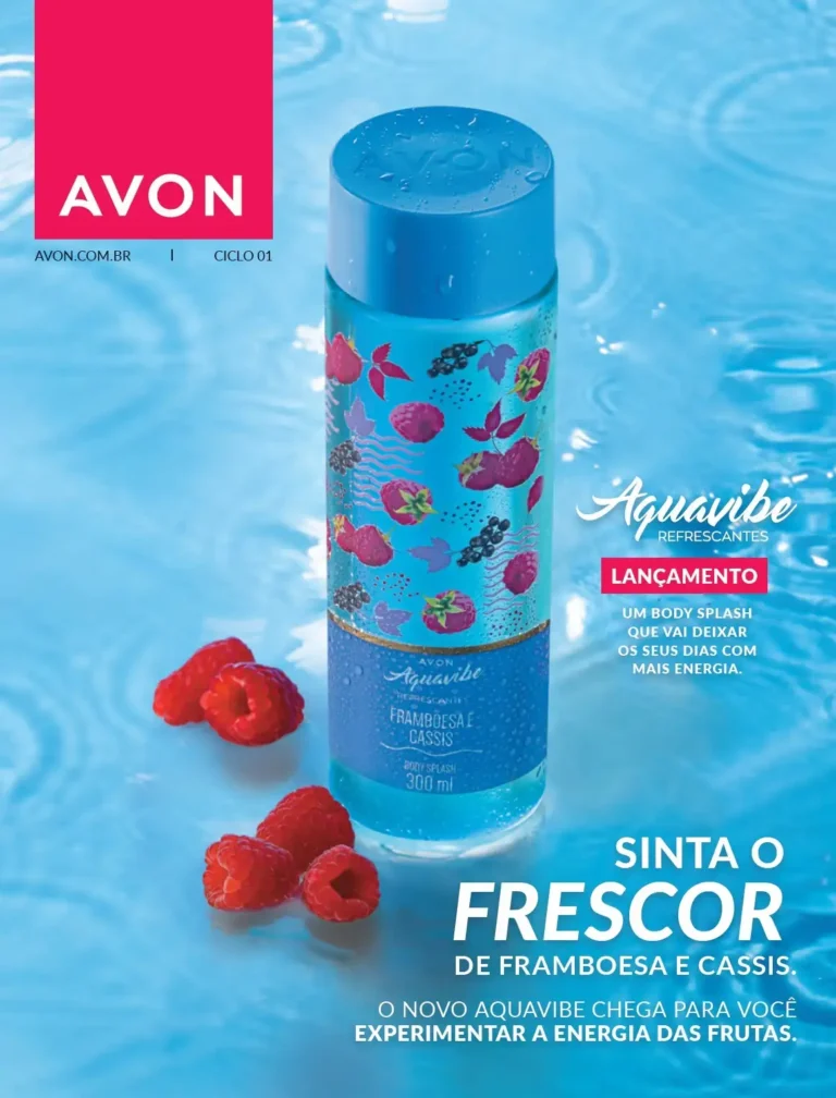 Revista Avon campanha 1 2024 Brasil