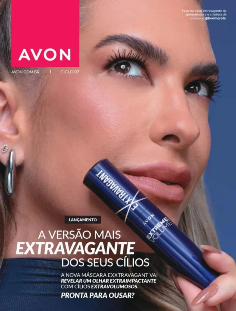 Revista Avon campanha 7 2024 Brasil