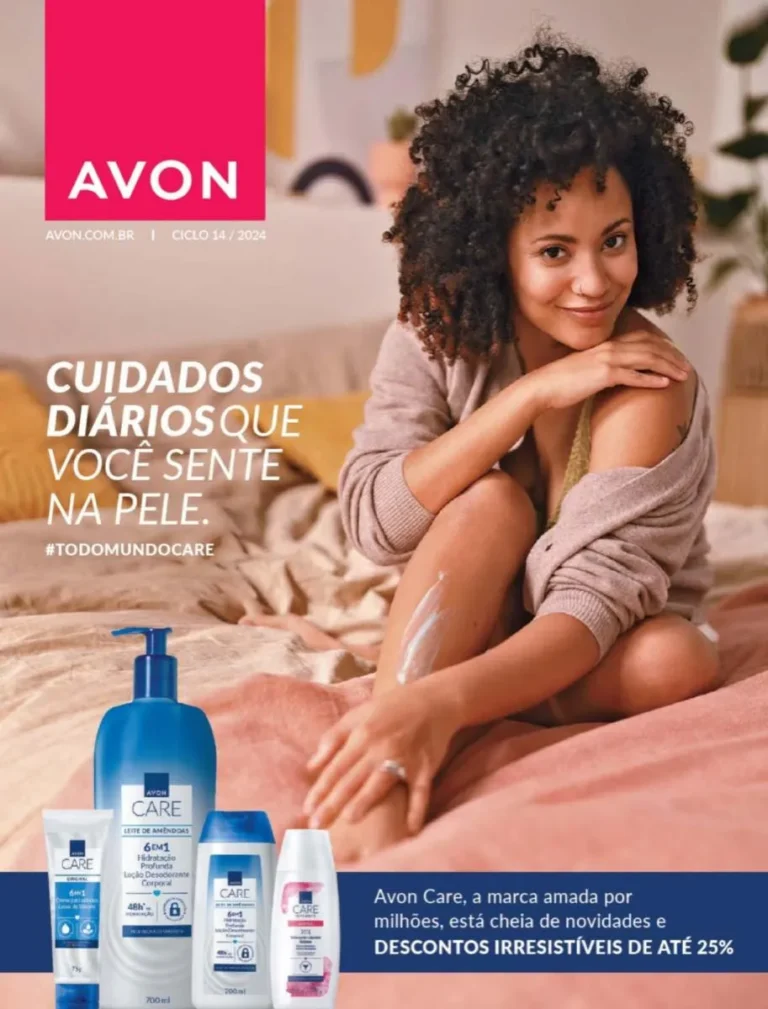 Revista Avon campanha 14 2024 Brasil