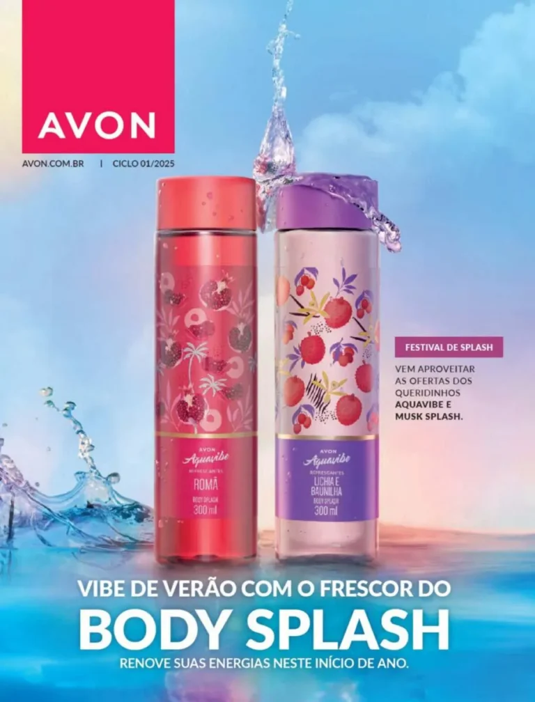 Revista Avon campanha 1 2025 Brasil