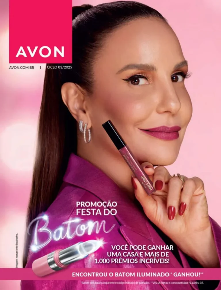 Revista Avon campanha 3 2025 Brasil