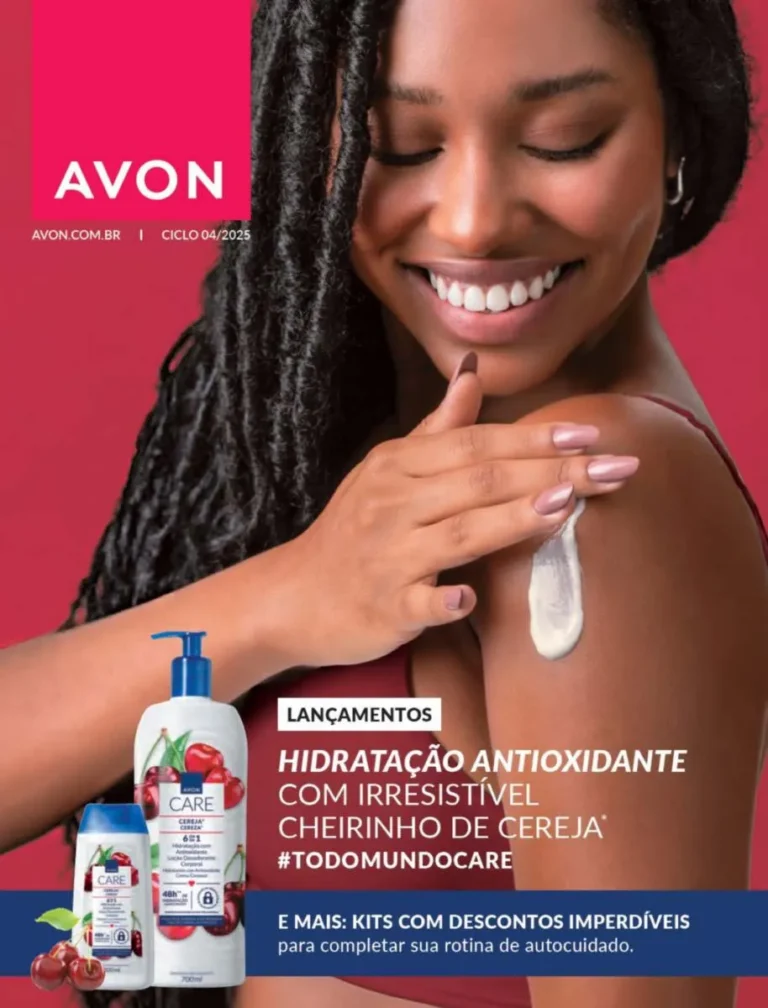 Revista Avon campanha 4 2025 Brasil