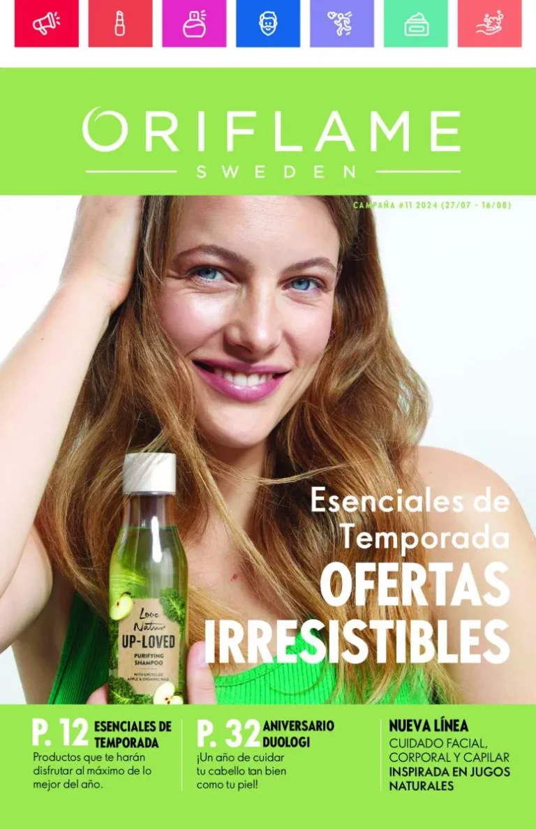 Catálogo Oriflame campaña 11 2024 Chile