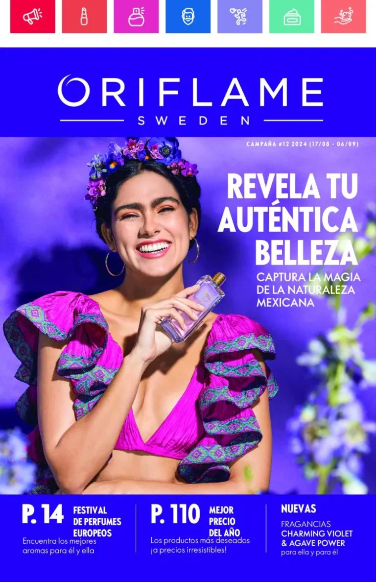 Catálogo Oriflame campaña 12 2024 Chile