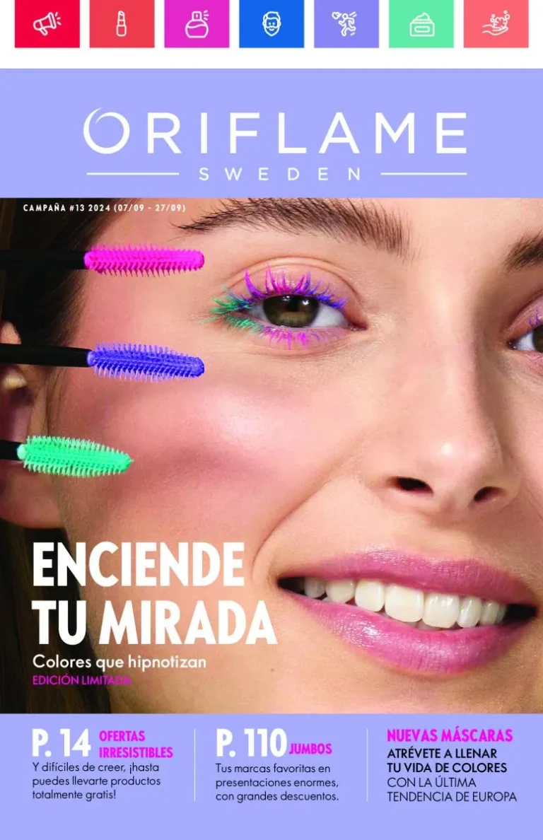 Catálogo Oriflame campaña 13 2024 Chile