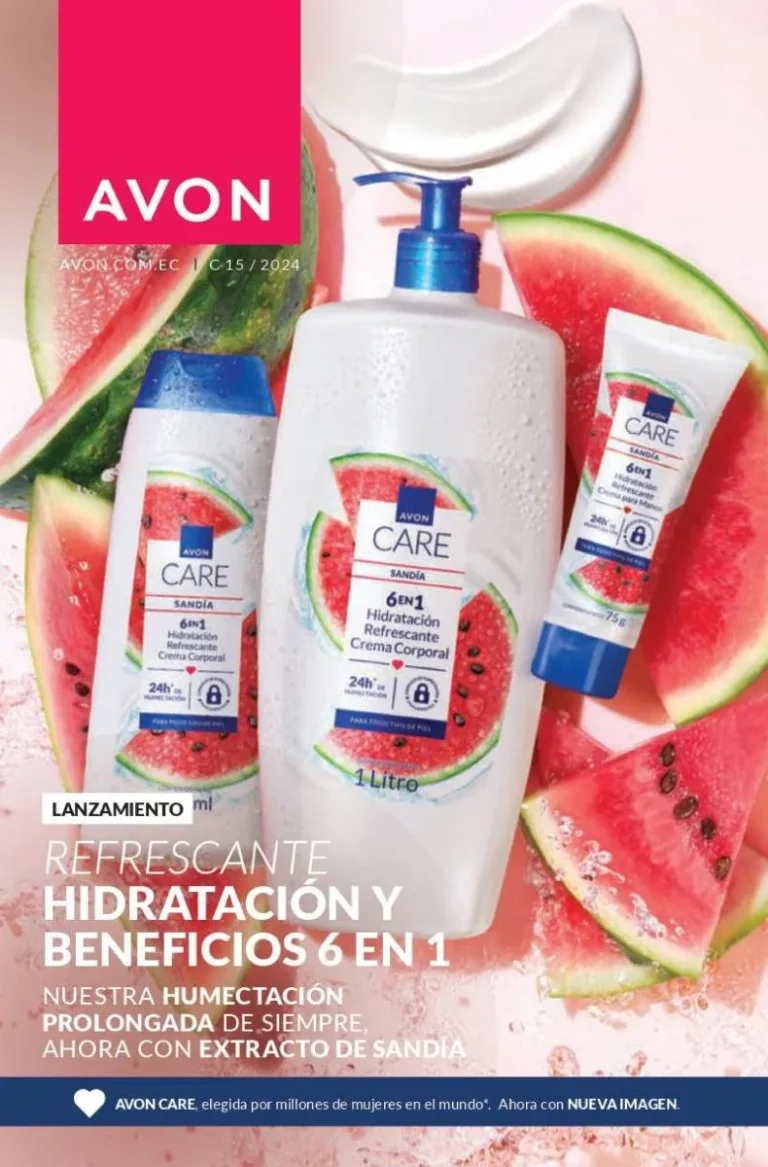 Catálogo Avon campaña 15 2024 Ecuador