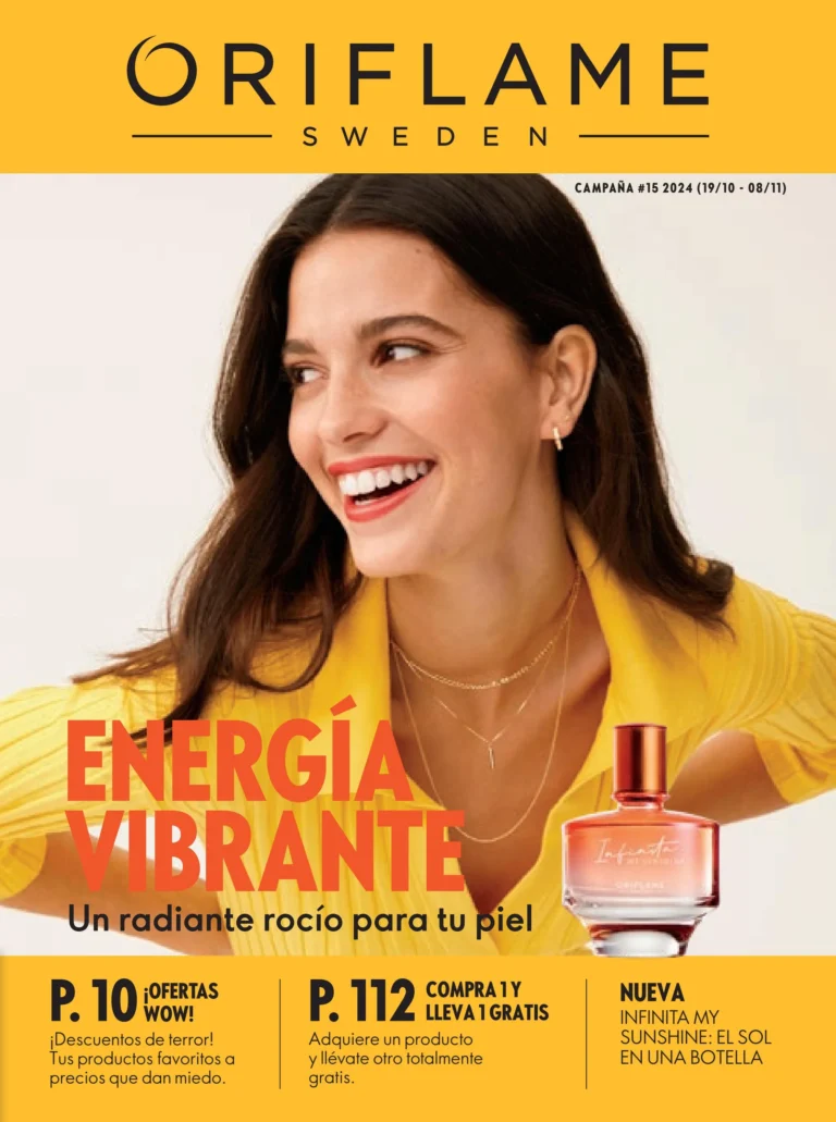 Catálogo Oriflame campaña 15 2024 Ecuador