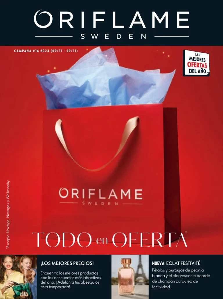 Catálogo Oriflame campaña 16 2024 Ecuador