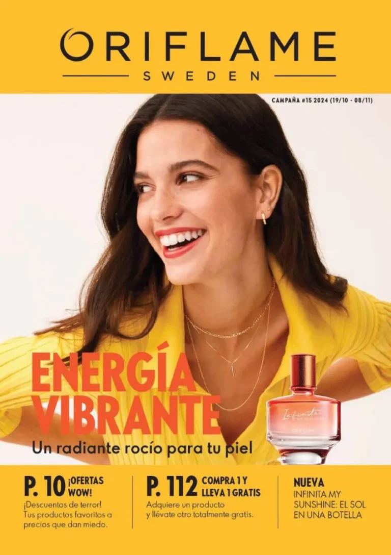 Catálogo Oriflame campaña 15 2024 Chile