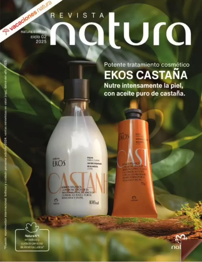 Catálogo Natura campaña 2 2025 Colombia