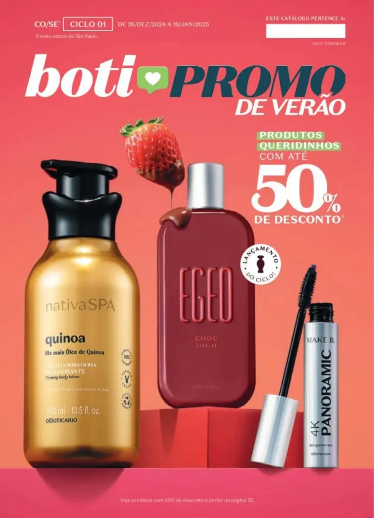 Catálogo Boticario ciclo 3 2025 Brasil - Folletos-cosmeticos.com